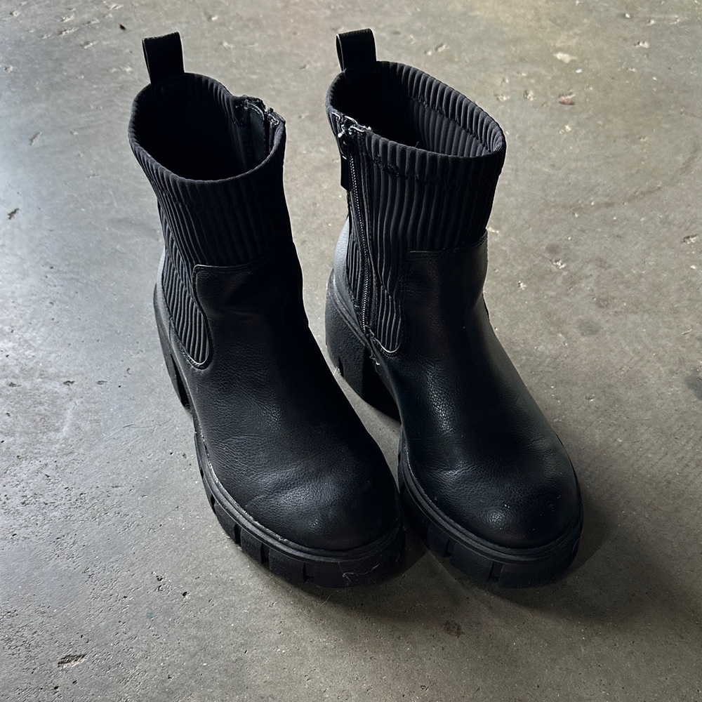 Torrid Black Combat Boots